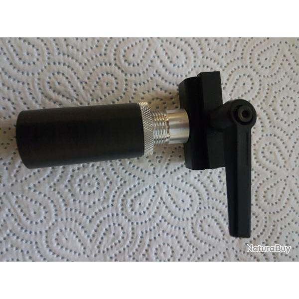 Monopode arri�re pour fixation sur rail 21 mm