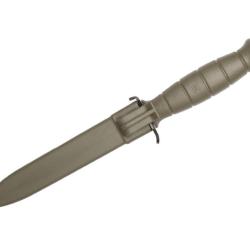 COUTEAU GLOCK FM 81 VERT OLIVE AVEC SCIE