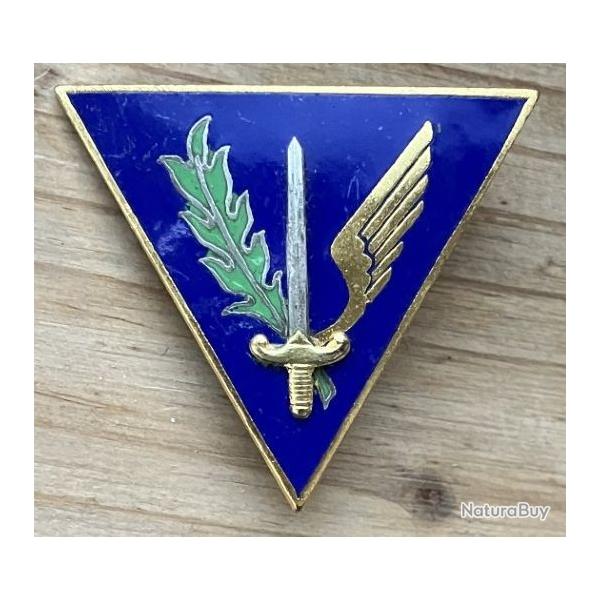 Ecole Service G�n�ral Arm�e Air 317, �mail, dos guilloch� argent�