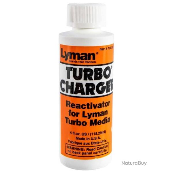 Produit pour r�activer les granul�s de polissage usag�s Turbo Charger Reactivator Lyman #7631322