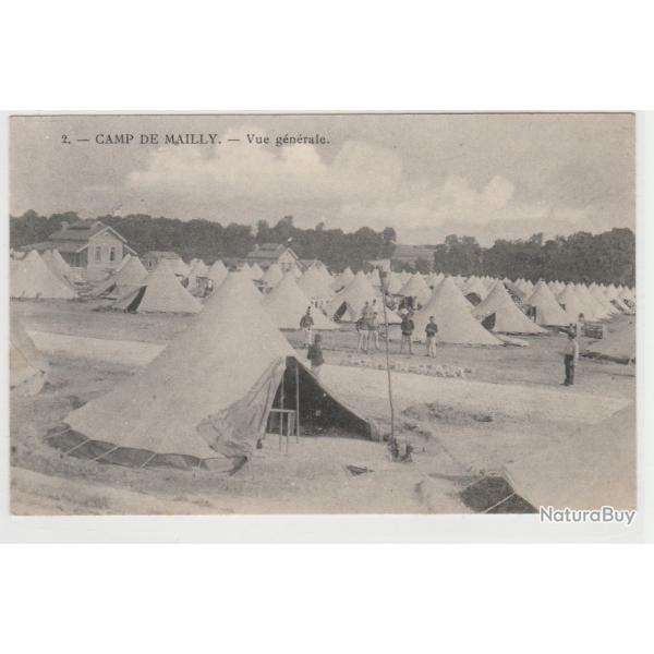 CPA -Camp de Mailly - vue g�n�rale