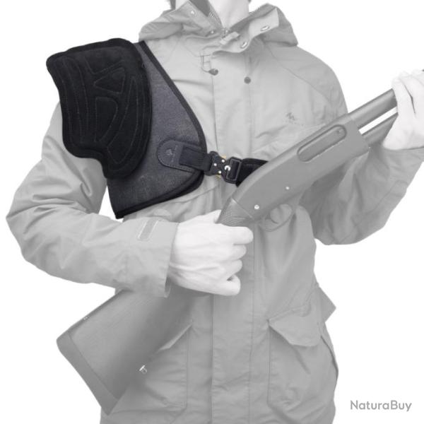 Protection amortisseur d'�paule droitier - LIVRAISON GRATUITE - Noire