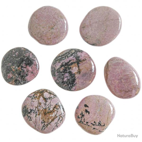 Galet plat rhodonite - A l'unit�