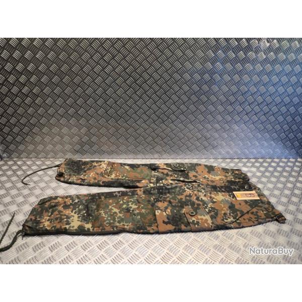 pantalon militaire mil-tec commando light weight camouflage Flecktarn taille s