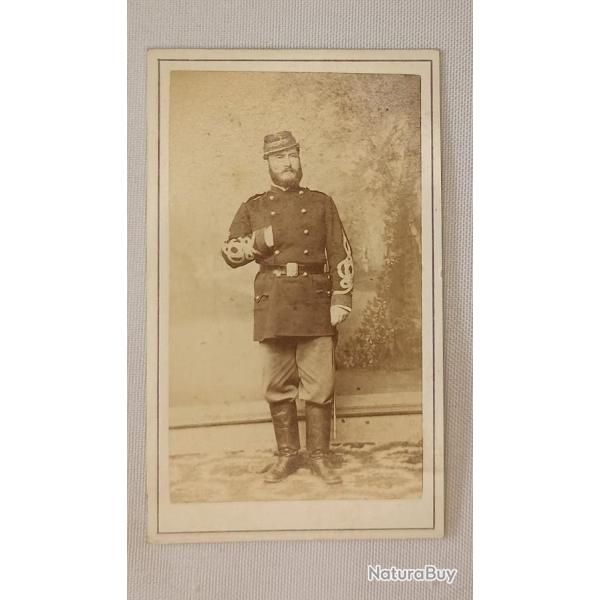 Photo Capitaine arm�e fran�aise guerre 1870