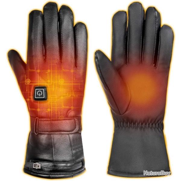 Gants chauffants �lectriques Batterie 4000 mAh Rechargeables Gants et moufles Femme Hommes