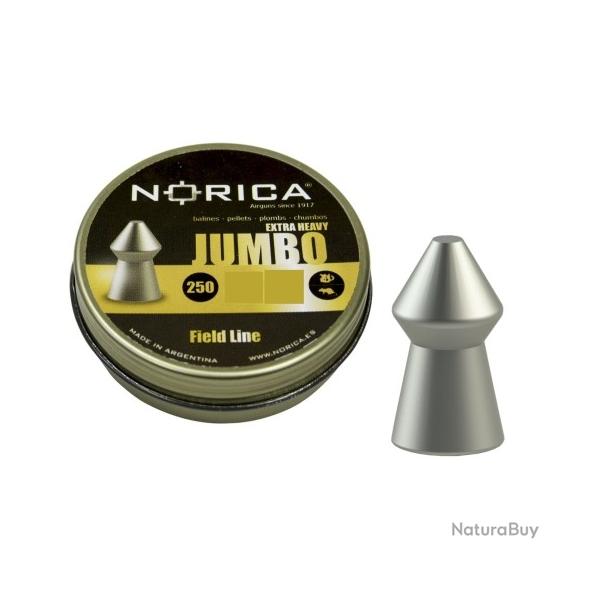 Plomb NORICA Jumbo extra heavy Cal.5.5 1.29g 20 gr par 1250 (5 boites de 250)