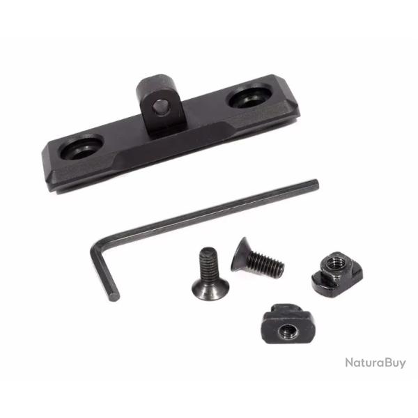 Adaptateur M-LOK grenadi�re pour bipied style Harris - Type 1