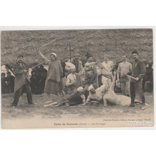 CPA-CAMP DE SISSONNE