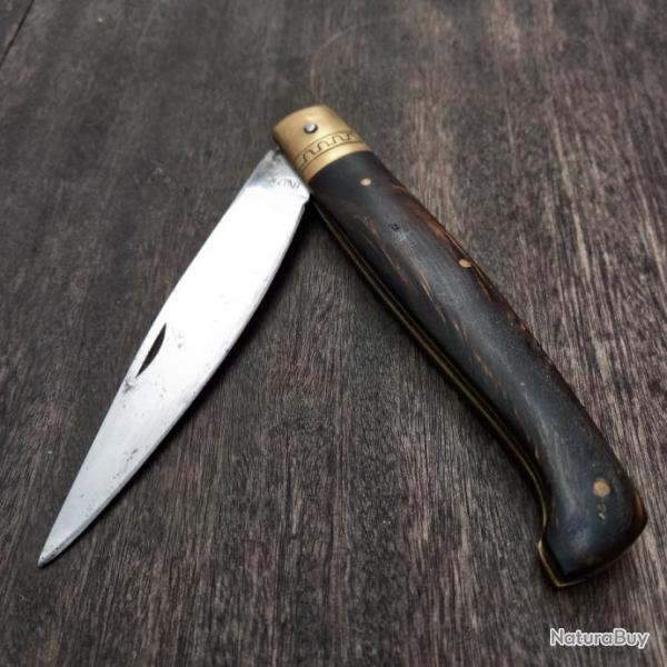 Tr�s Grand Couteau SARDE PATTADA ? 26 cm Manche en Corne