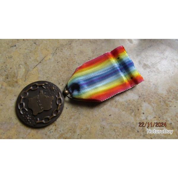 m�daille comm�morative lib�ration de la France � ses lib�rateurs 1944