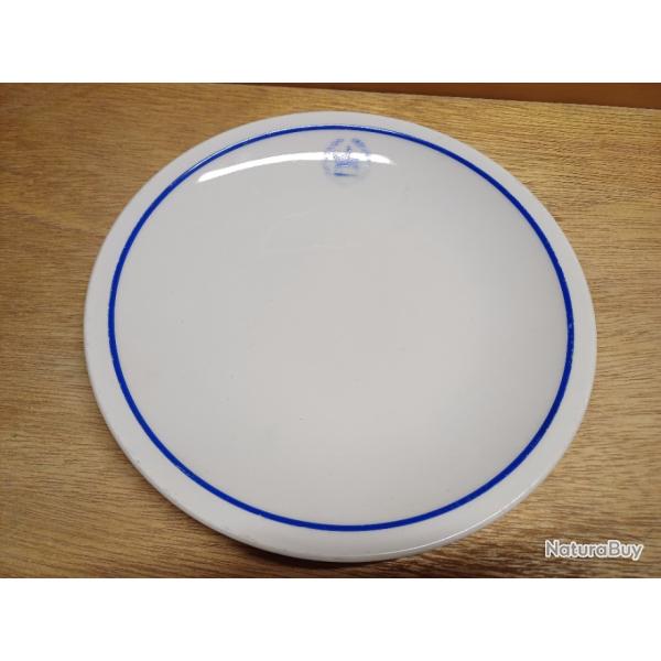 RARE assiette � dessert militaire allemande - cavalerie - Schonwald - porcelaine