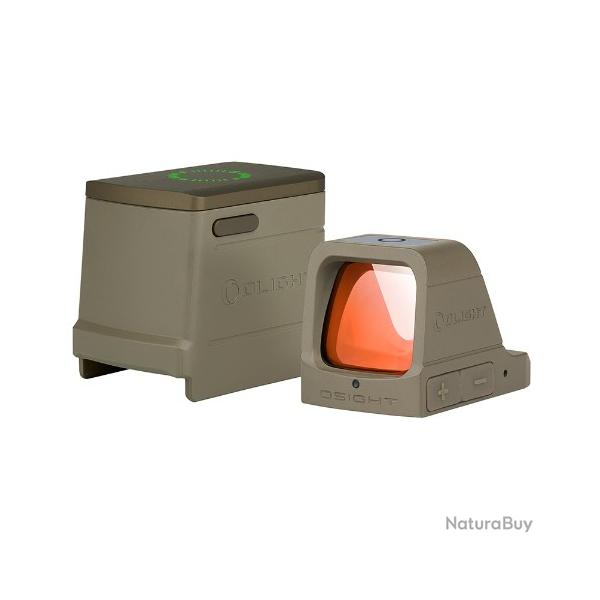 Vente Flash ! - Olight Osight - Viseur point rouge 3MOA rechargeable - COULEUR COYOTE