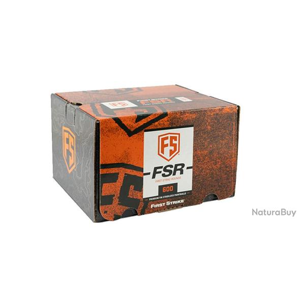 Premi�re frappe FSR Paintballs 600 pi�ces