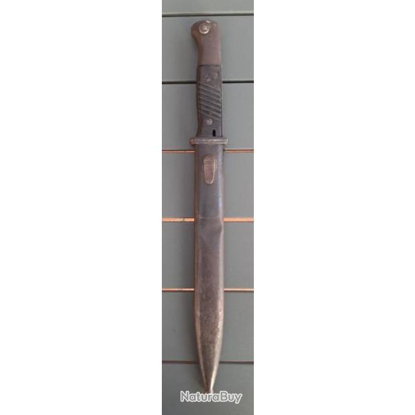 WW2 Ba�onnette Allemande Mauser 98K de 1942 Fourreau Weyersberg 1937 ORIGINAL Provence 1944