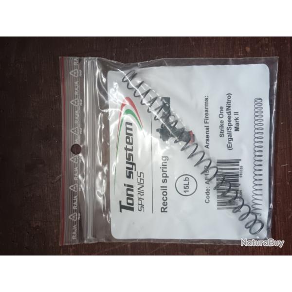 Ressort r�cup�rateur Toni system pour Arsenal strike one