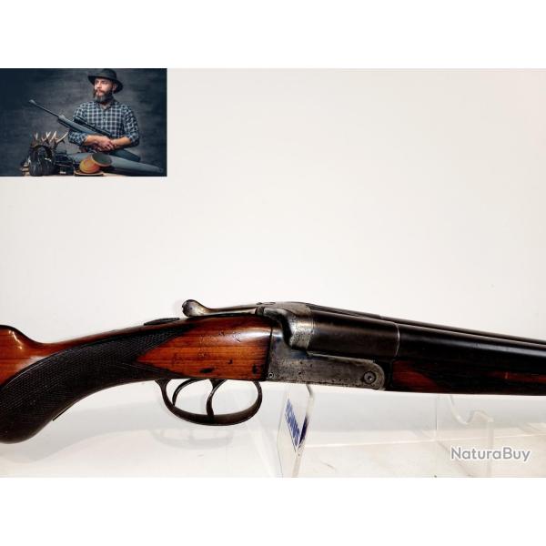 (2442) Fusil De Chasse Juxtapos� Manufrance Robust 222 Cal.12/65 - OCCASION