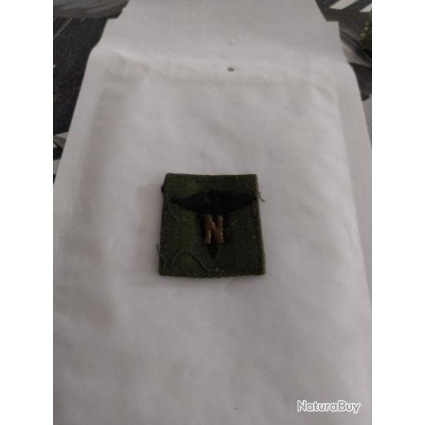 Collars officier arm�e us NURSE MEDIC kaki noir original1