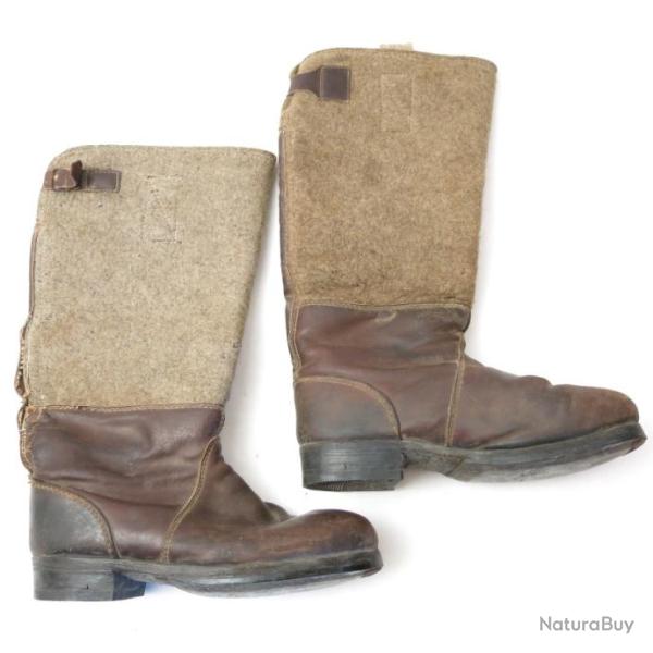 Bottes originales Allemandes front de l'est R�f bo 455