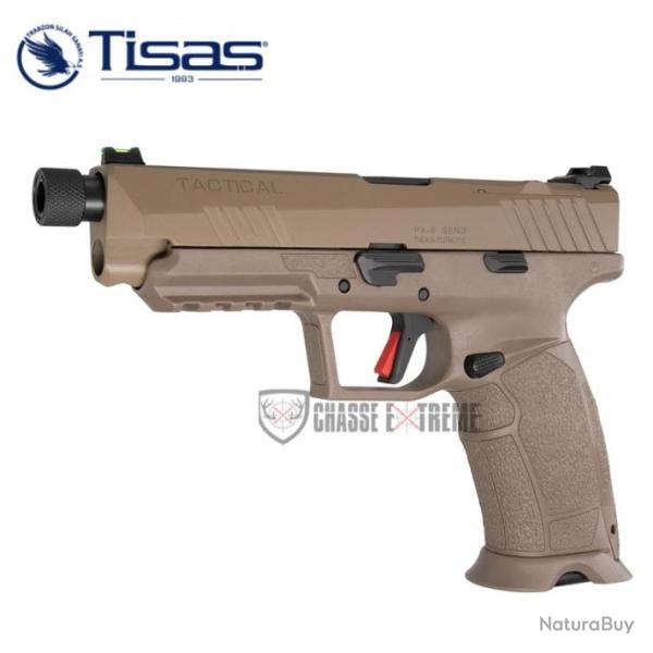 Pistolet TISAS PX-9 Tactical 5'' Cal 9x19 mm Fde Filet�