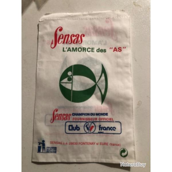 1 publicit� Sensas  papier d'emballage collection p�che occasion