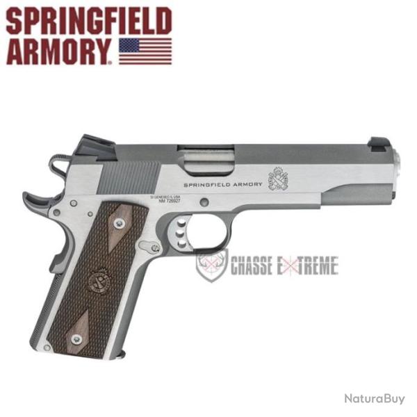 Pistolet SPRINGFIELD ARMORY 1911 Garrison 5" Cal 9X19mm Inox