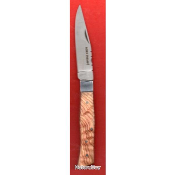 ALPIN petit prix *couteau OLIVIER + �tui cuir CEINTURE