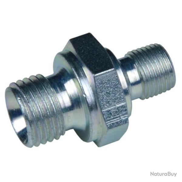 Adaptateur 1/4 Bsp M�le - 1/8 Bsp M�le (C�ne Interne 60�)