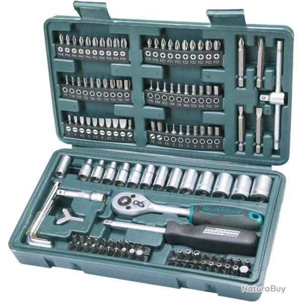 One Size Coffret de douilles et embouts de 130 pi�ces