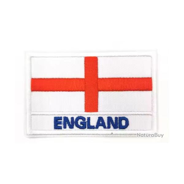 Patch Drapeau - England - velcro - Livraison gratuite