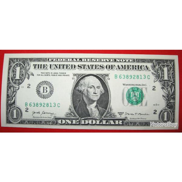 U.S.A billet de 1 dollar serie 2017 neuf
