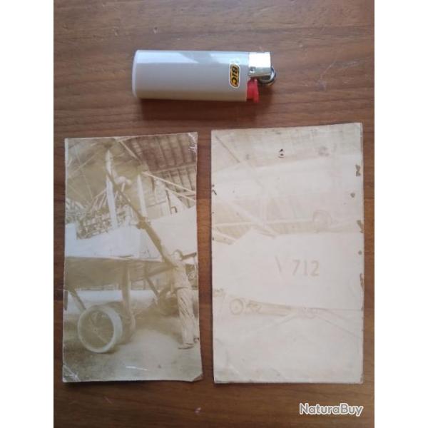 2 photos aviation ww1