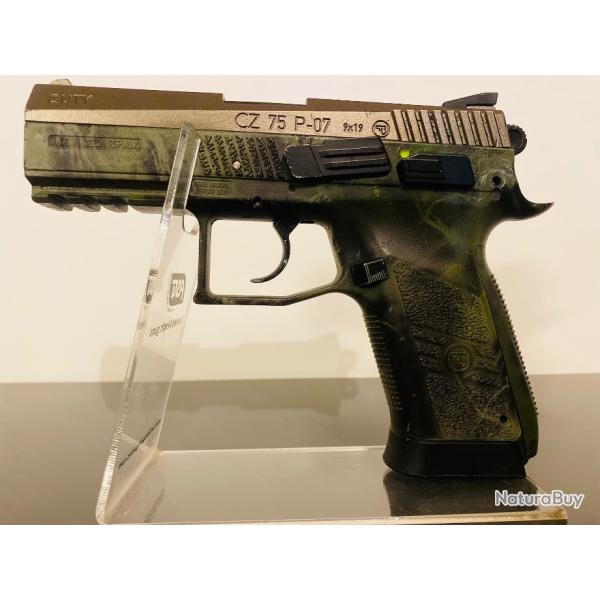 R�plique CZ75 P07 CO2 6mm airsoft BB