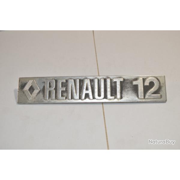 Logo / Sigle  Hayon  Voiture Ancienne Renault 12  Ancien  (20)