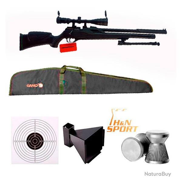 PACK-23 CARABINE SNOWPEAK T-REX PCP Cal. 4,5 mm  19,9 Joul.