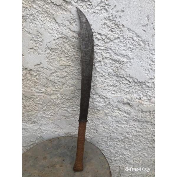 sabre chinois pavillon noir lame grave