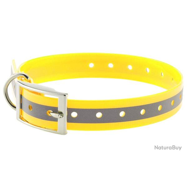 Collier pour chien jaune Country