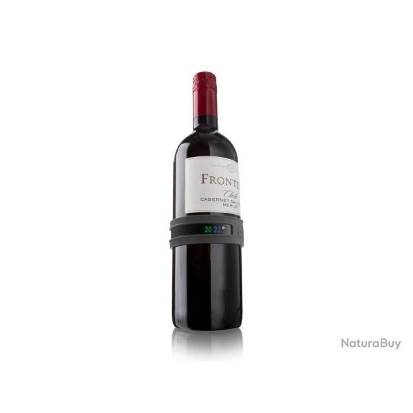 BEL1647 THERMOMTRES A VIN VACU VIN "SNAP THERMOMETER" BRACELET FLEXIBLE NEUF