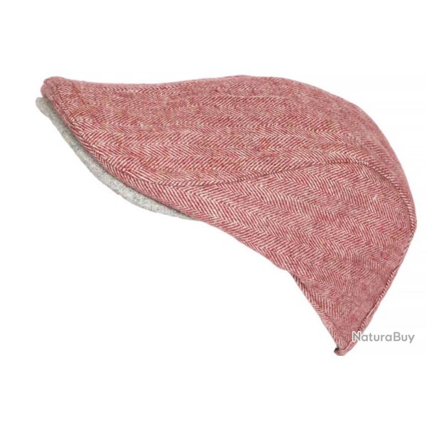 Casquette Beret Rouge Chine Laine Chevrons Hipster Taille R�glable Hackney Taille unique Rouge