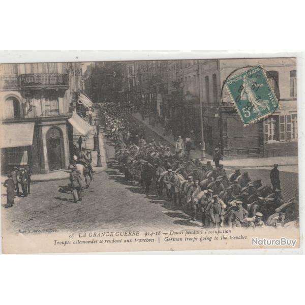 CPA -GRANDE GUERRE 1914-18-Douai pendant l'occupation - Troupes allemandes