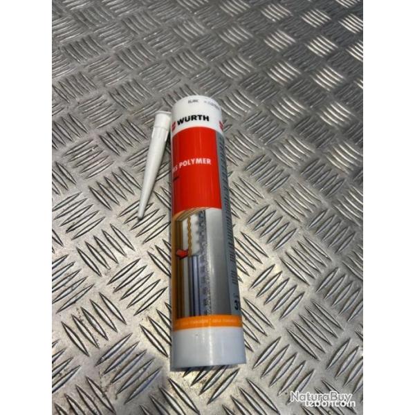 Cartouche mastique colle hybride ms polymere polyvalent blanc wurth plusieurs dispo