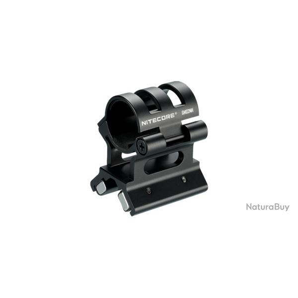 Montage magntique pour arme NITECORE DIAM.25.4mm Compatible MH40GTR