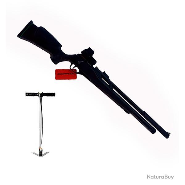 PACK-39 ,CARABINE SNOWPEAK T-REX PCP Cal. 4,5 mm  19,9 Joul.
