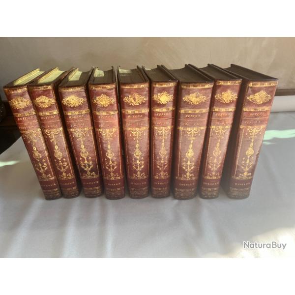 BUFFON, HISTOIRE NATURELLE DES OISEAUX - 1783 - 1770