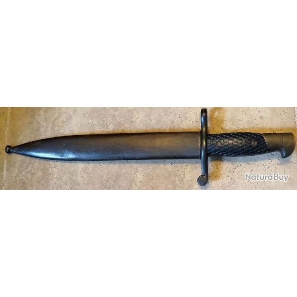 Baionnette espagnole (bolo machete) mod�le 1941 pour Mauser K98 ou M43.