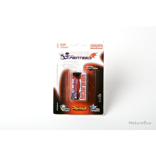 Batteries Energy Paintball 1*9.6V 270Mha Nimh Rechargeable