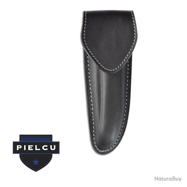 PL78205-10 Etui cuir moul� doubl� Pielcu noir