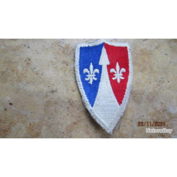 patch Army European Command  zone ww2 US insigne  deuxi�me guerre am�ricain grade  GI d�barquement