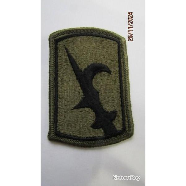 67� brigade infanterie patch US insigne post deuxi�me guerre am�ricain tenue combat Cor�e Vietnam