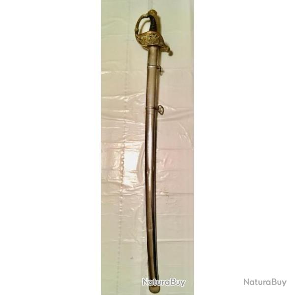 SABRE D'OFFICIER DES CHASSEURS DE VINCENNES, EXCELLENT ETAT